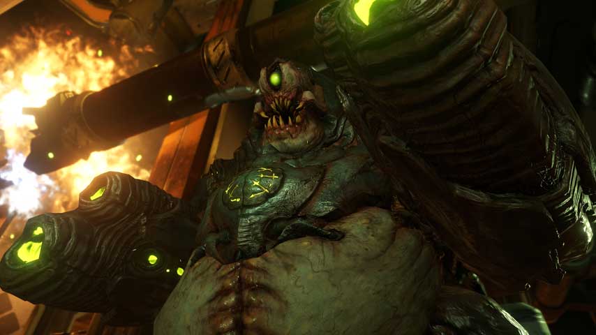 DOOM environments are "almost like skate parks"