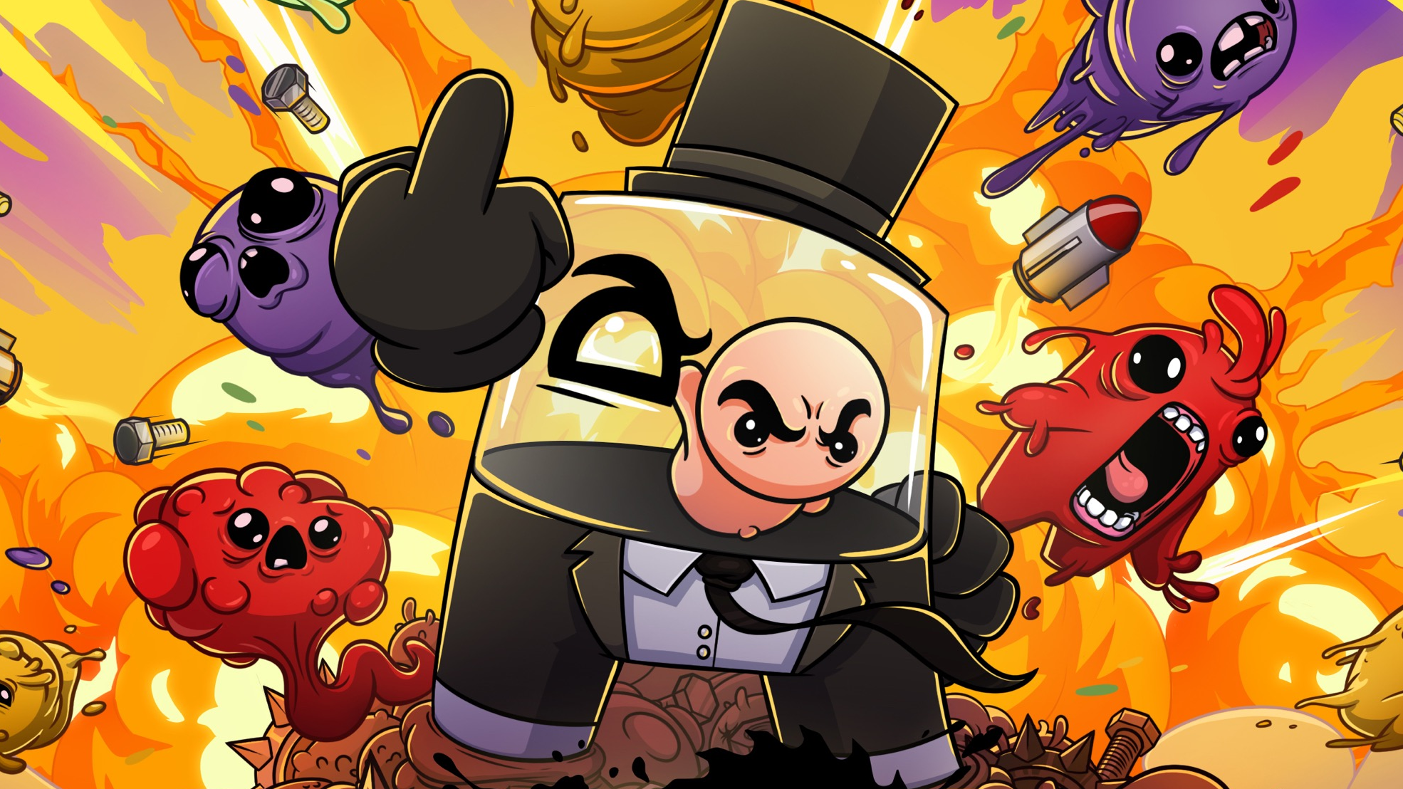 Get your meaty hands on the Tetris Super Meat Boy spinoff on June 22nd