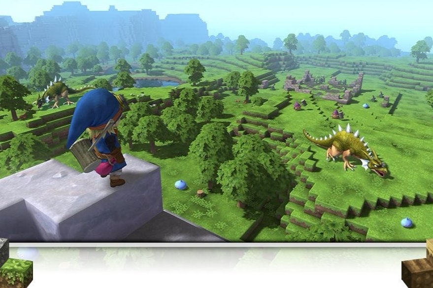 Dragon Quest Builders looks a lot like Minecraft
