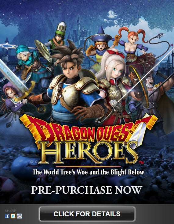 Looks like Dragon Quest Heroes is coming to PC