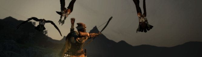 Dragon's Dogma screens include a variety of enemies