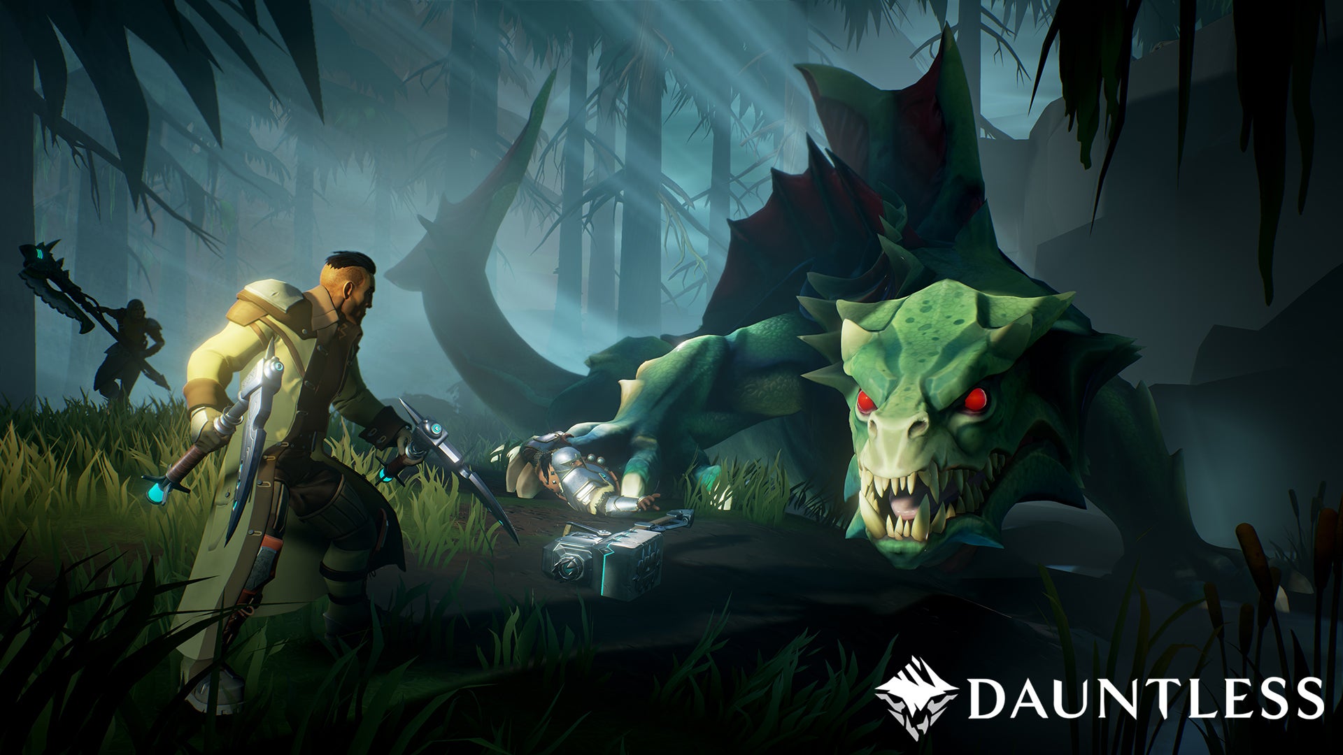 Dauntless looks like Fortnite via Monster Hunter, heading into open beta in May