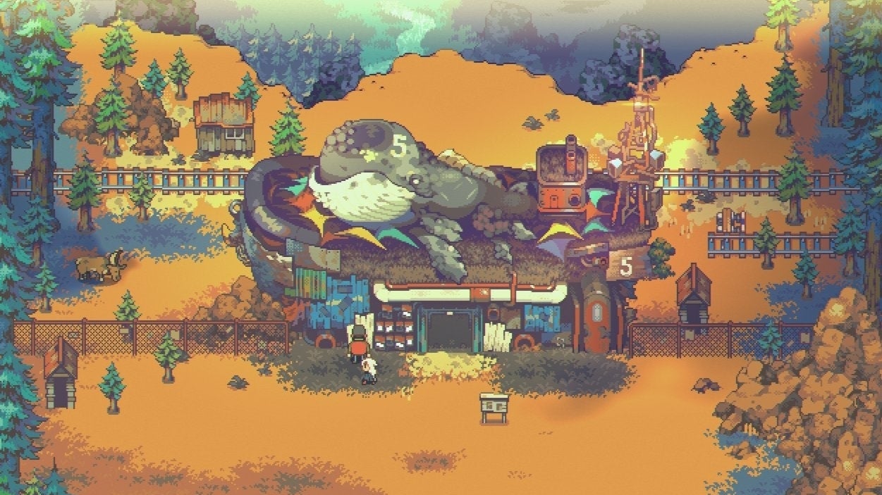 Eastward is a sumptuous pixel art adventurer