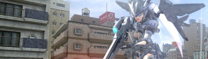 Earth Defence Force 4 screens show big insects, bigger weapons