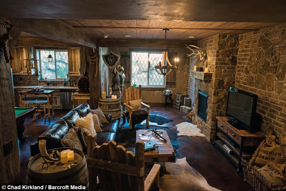 Elder Scrolls fan spends $50,000 on basement remodelling