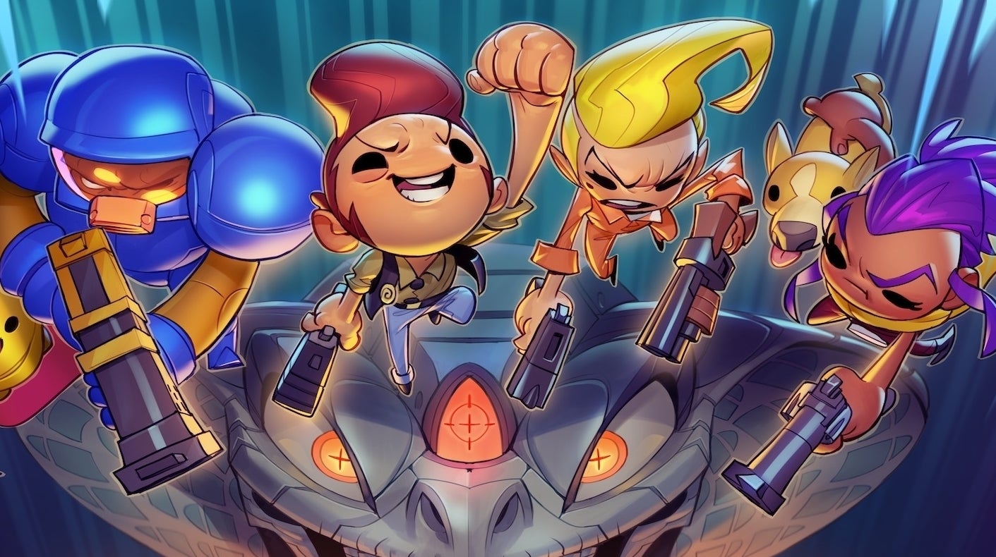 Enter the Gungeon's "bullet hell dungeon climber" spin-off out now on Switch and PC