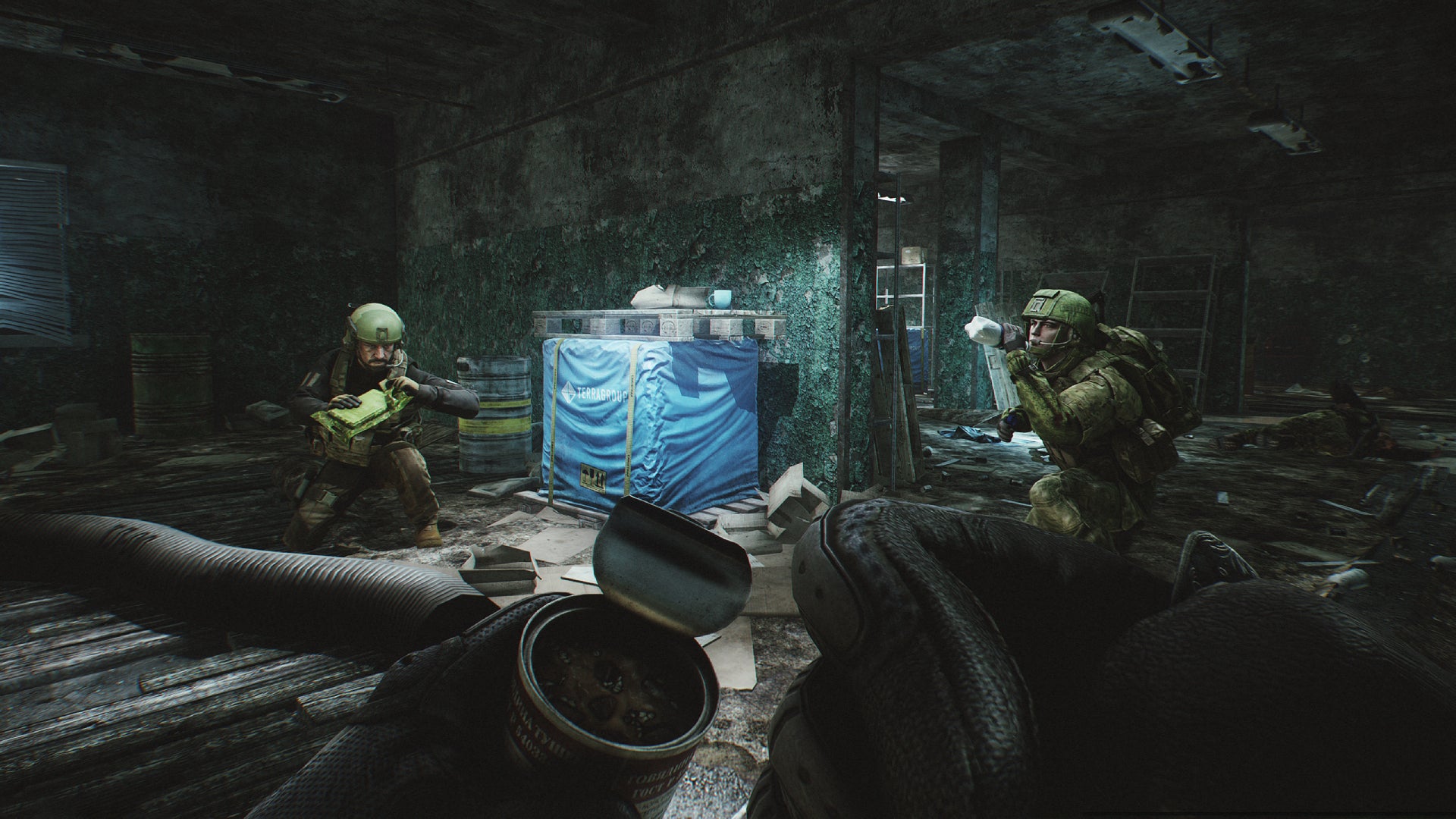 Escape from Tarkov is coming to Steam now its full release is imminent, as confirmed by a picture of a random bloke ironing