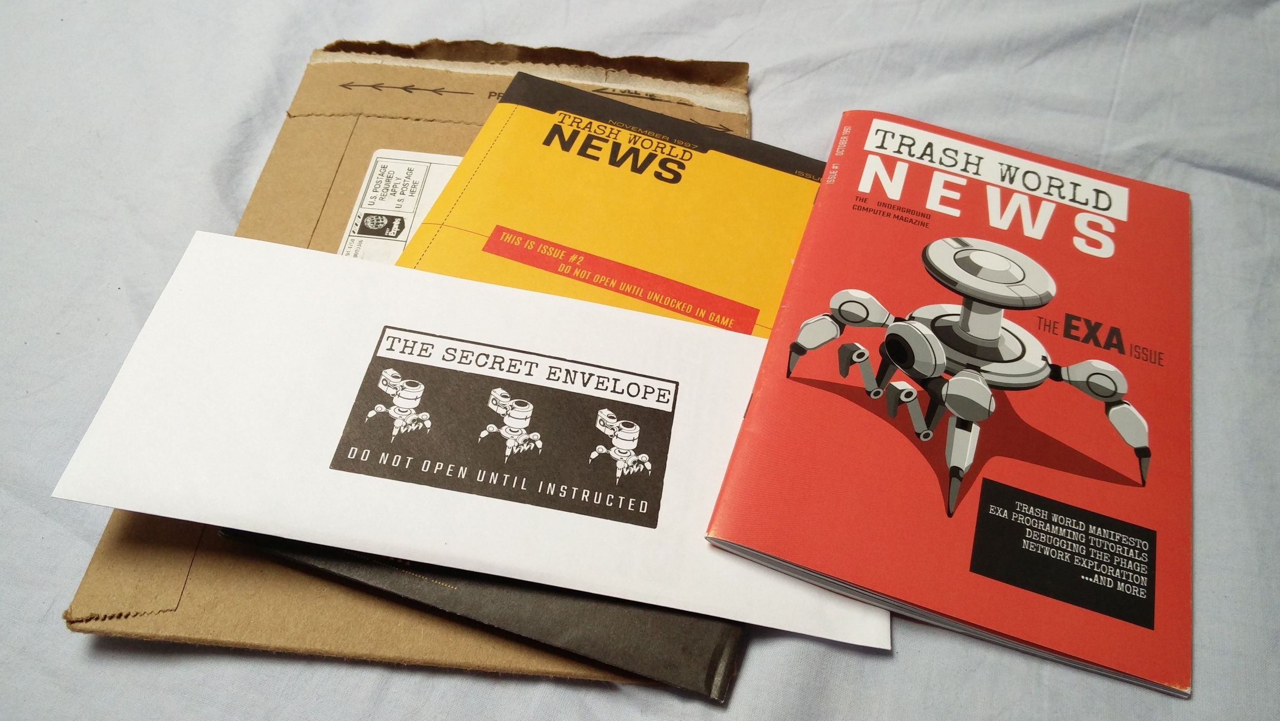 I got my copy of Trash World News