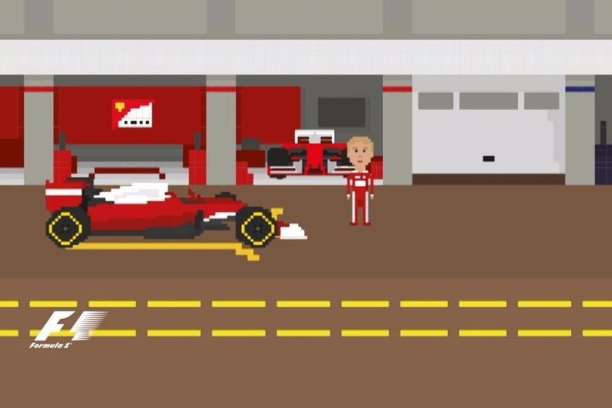 F1 goes 8-bit in the amazing official season review