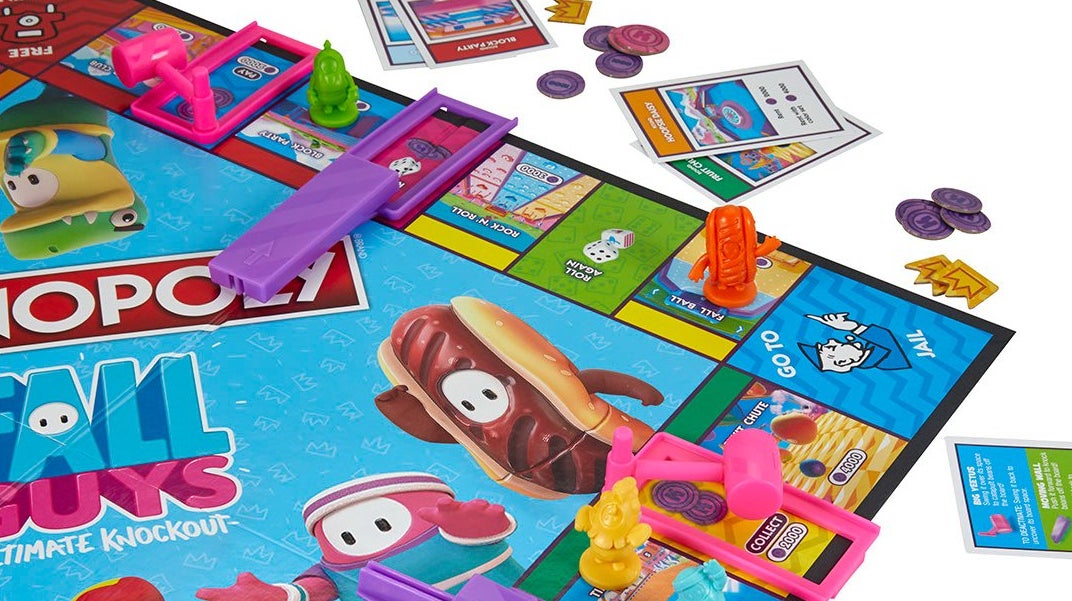 Fall Guys is getting its own Monopoly board with obstacles to yeet players