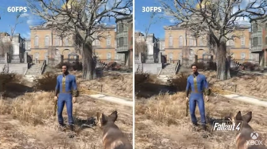 Fallout 4 runs at 60fps on Xbox Series S