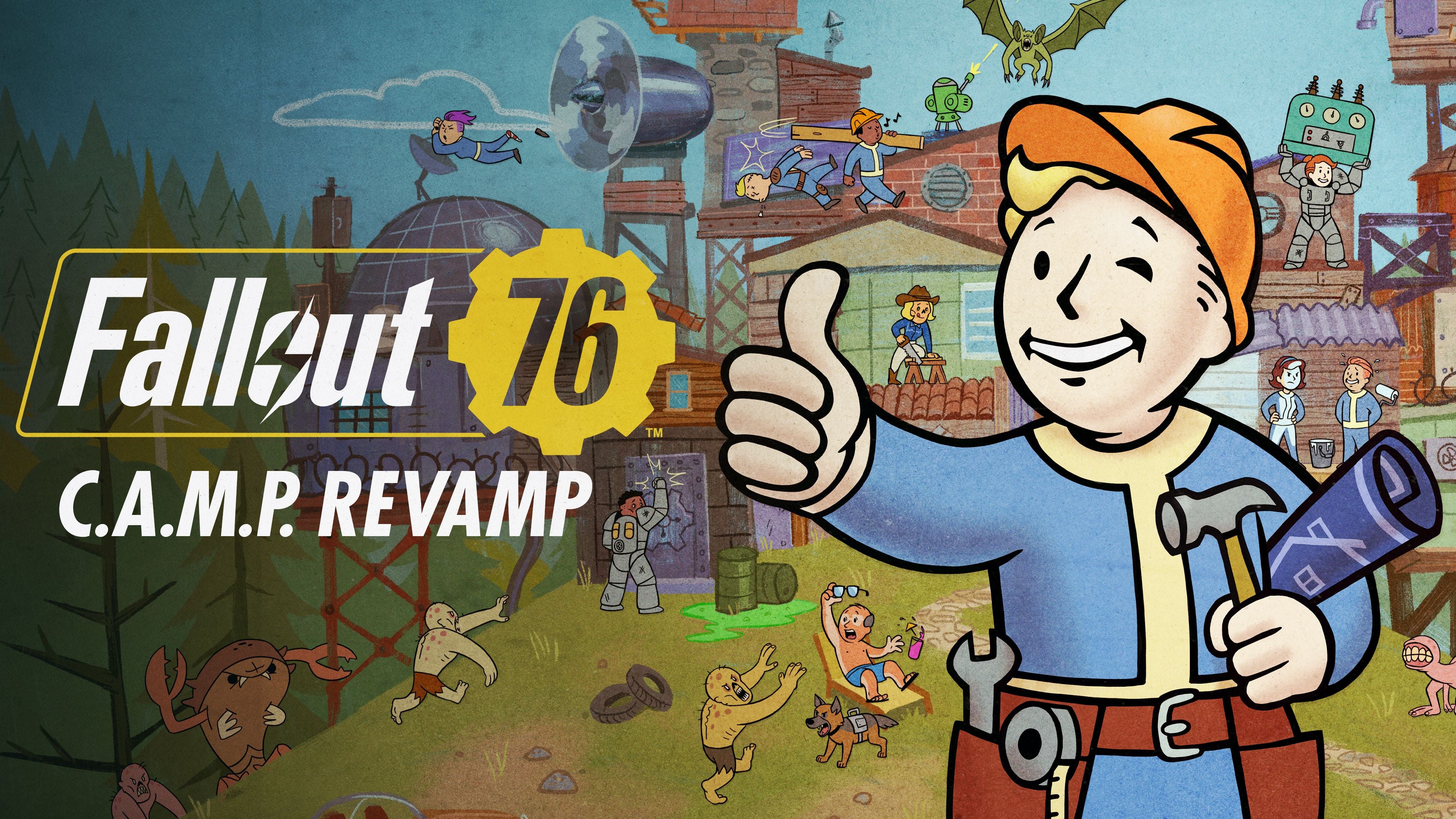 Fallout 76's latest update relaxes its building rules so you can try erecting a nuclear bunker in mid-air