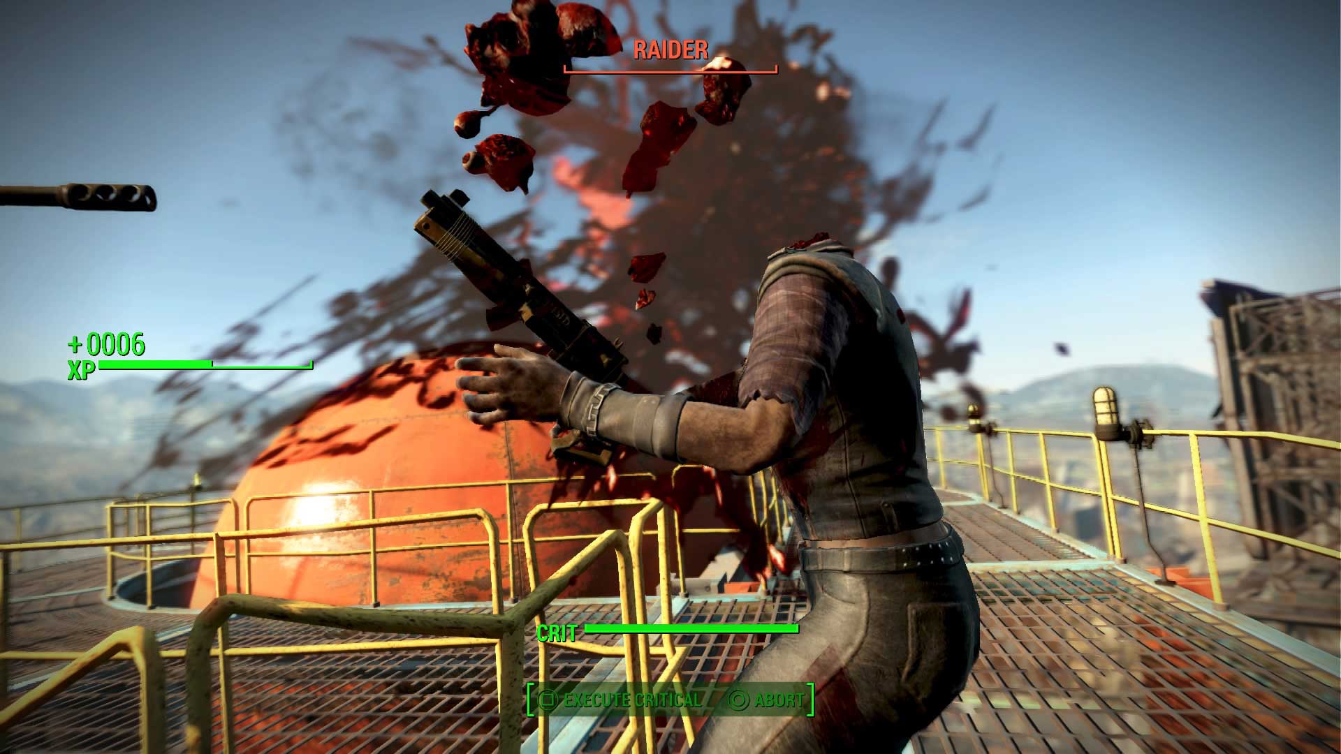 Fallout 4 Radroach evolves, uses trash can as armour