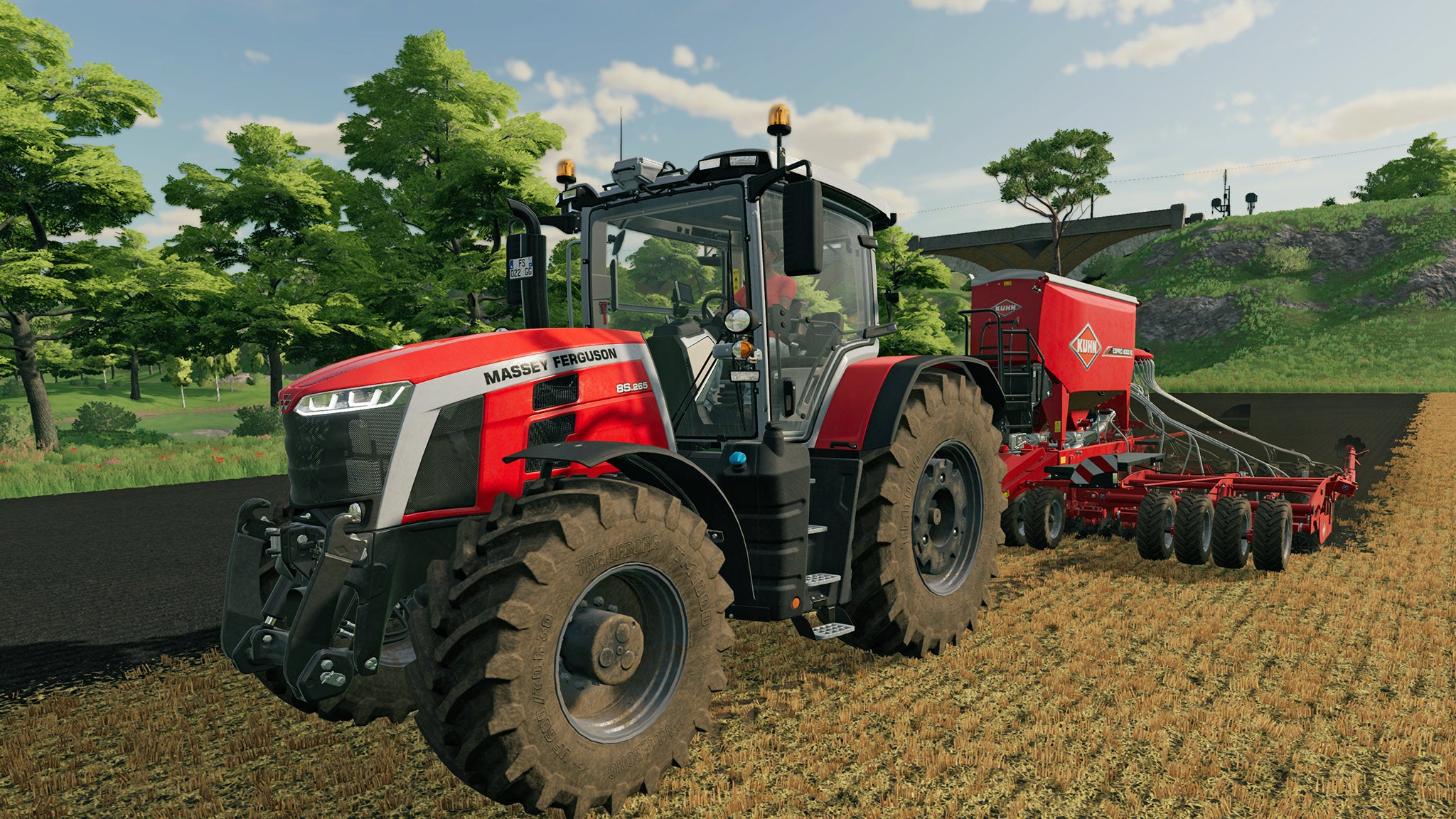Farm Sim 2022 CE has a flashing orange light for your desk