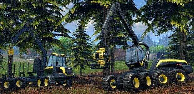 Agrarian Game Again: Farming Simulator 2015 Trailer
