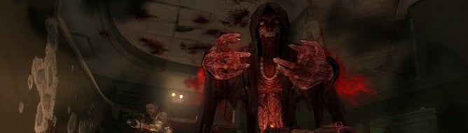 F.E.A.R. 3 trailer has people getting their necks snapped, Four Rusted Horses