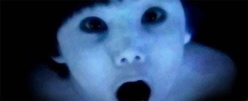 Feel site opens, includes picture of howling boy