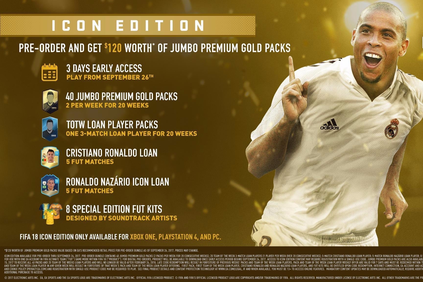 FIFA 18 ditches Xbox-exclusive Legends for multiplatform Icons