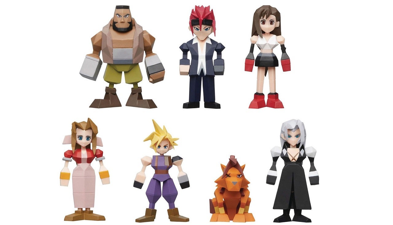 These charming retro Final Fantasy 7 figures are now available to order