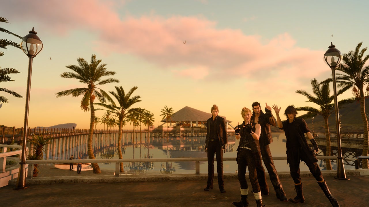 We’re livestreaming Final Fantasy 15, and we're going to take down that boss tonight