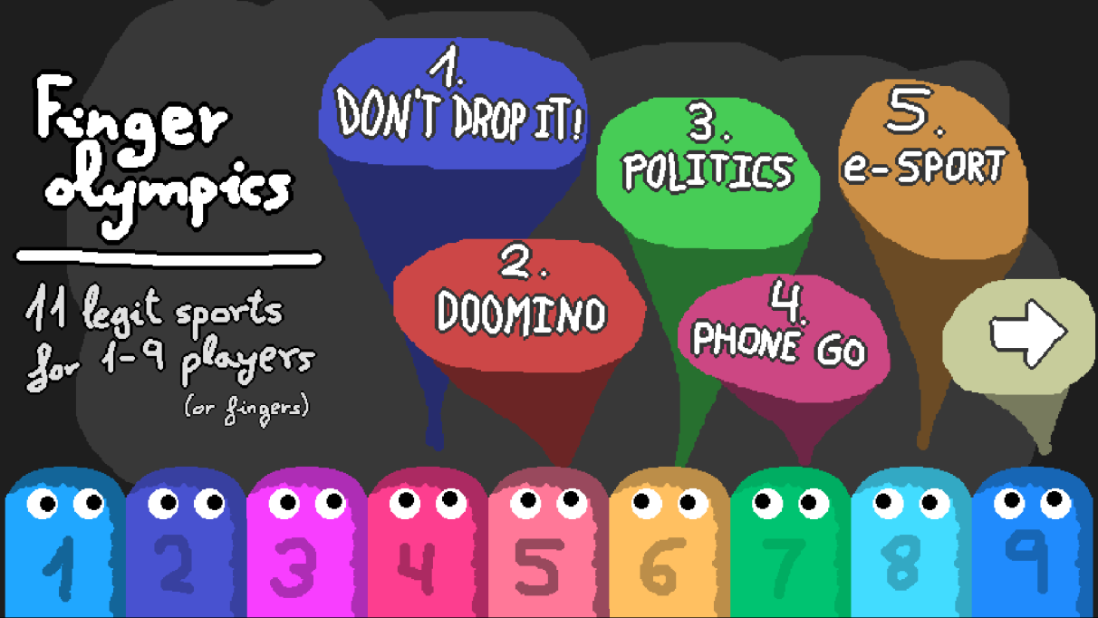 The winner of the EGX Jam is... Fingerolympics!