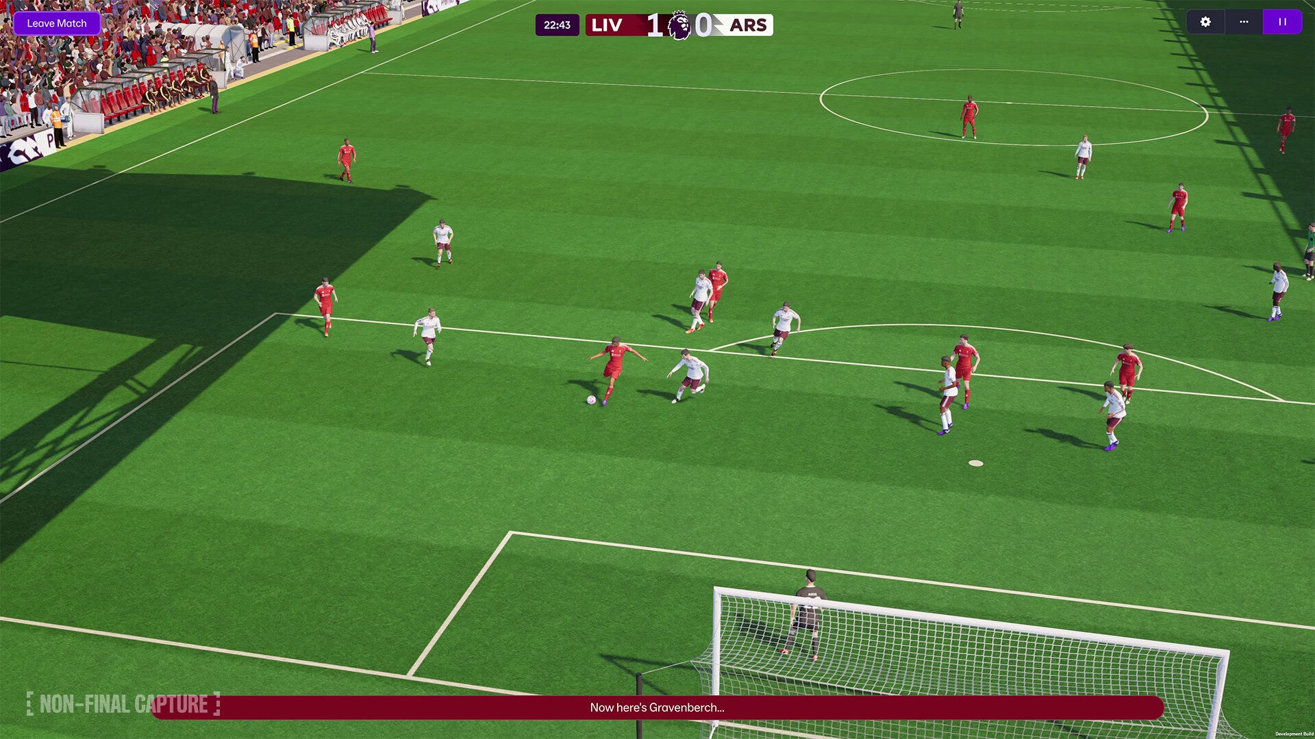 At last, our first look at Football Manager 26's flashy new match engine is here, and it's a bit like classic FIFA