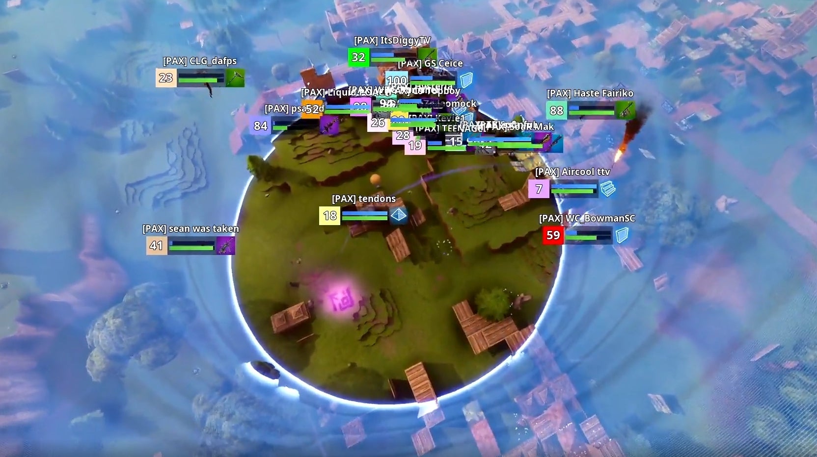 Fortnite anti-gravity bug causes chaos at grand finals