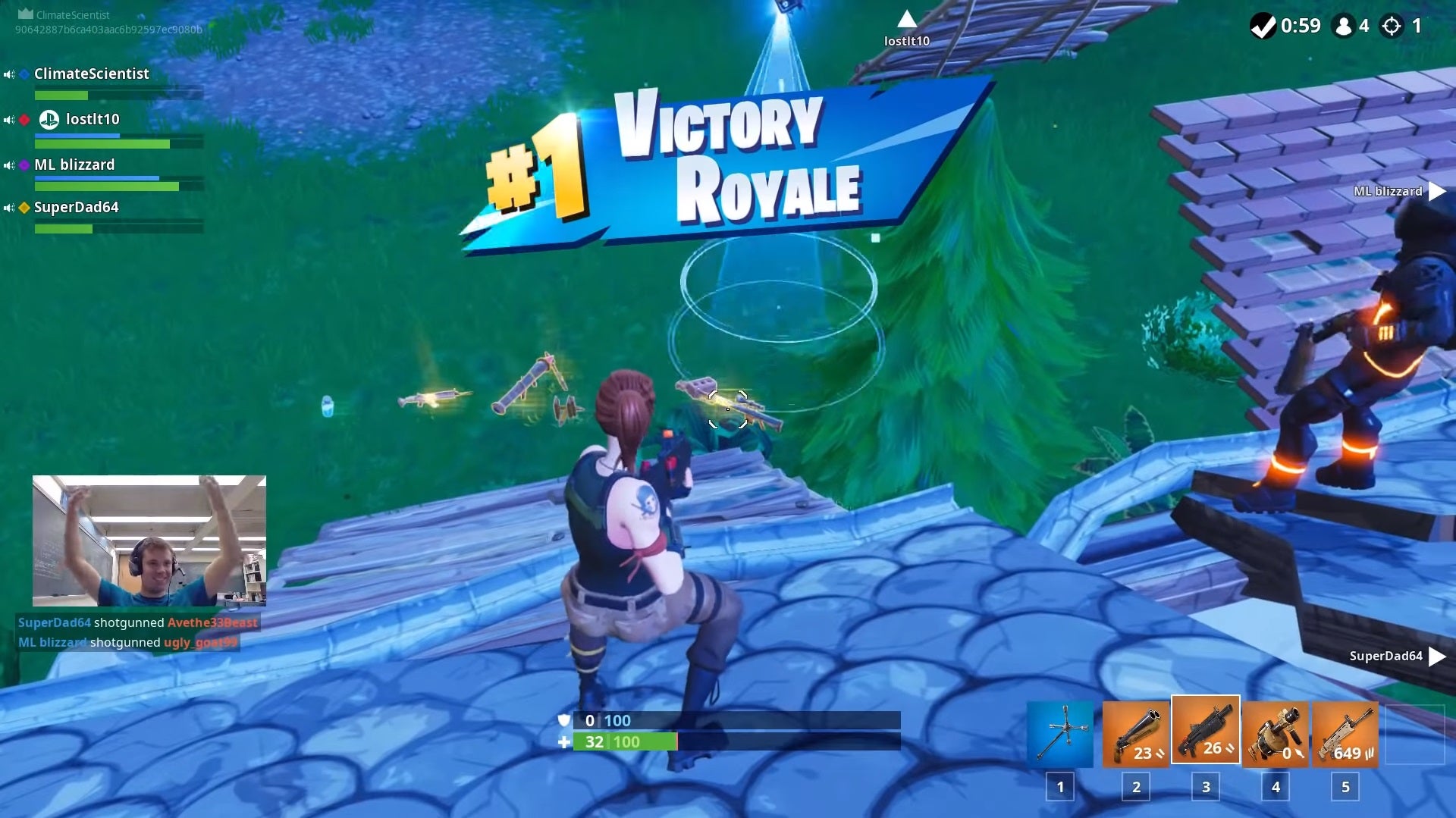 Fortnite streamers teach climate change