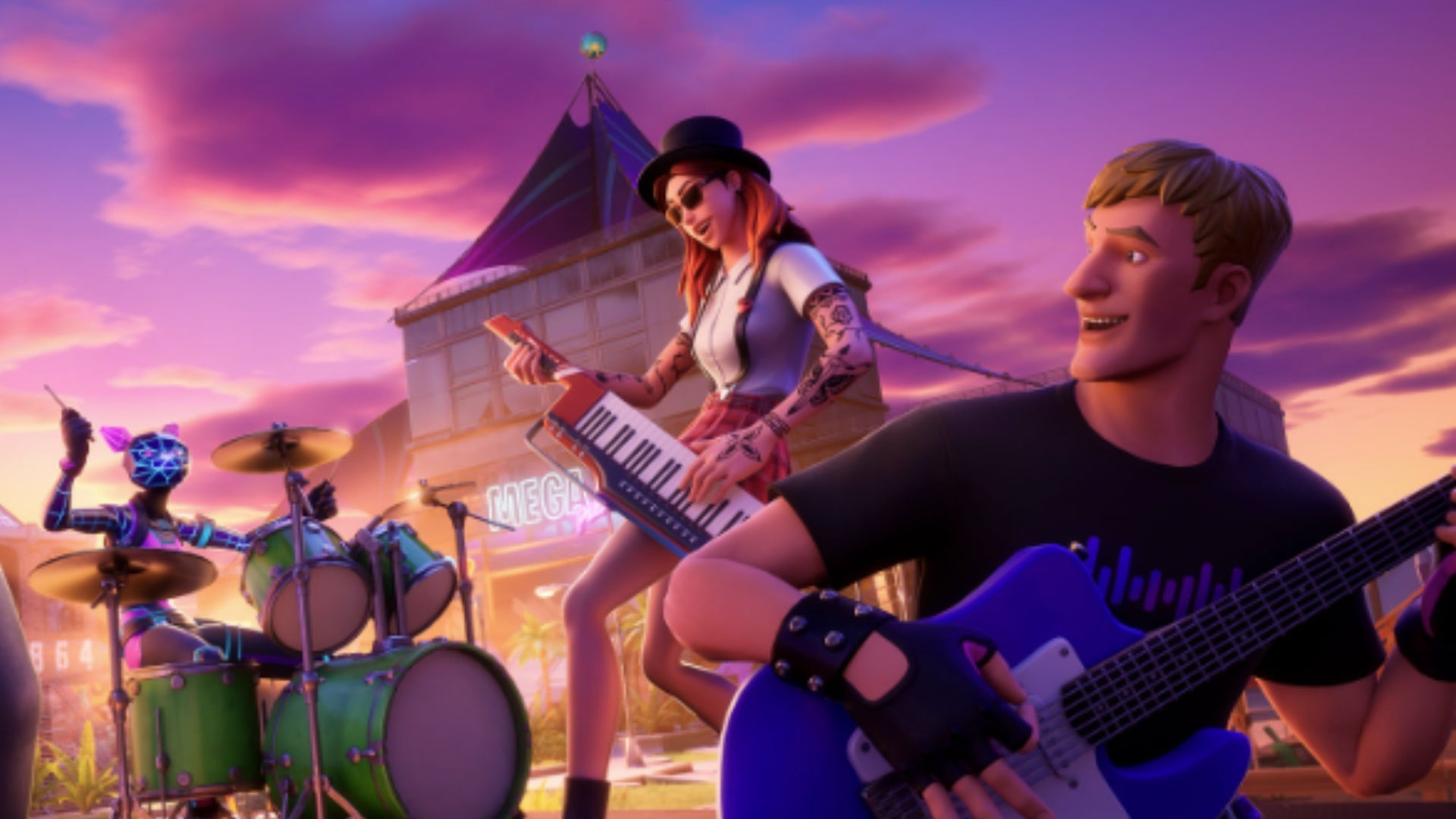 Fortnite Festival is getting local co-op, rekindling memories of Rock Band