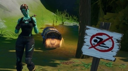 Fortnite player who accidentally swam off cliff gets in-game tribute