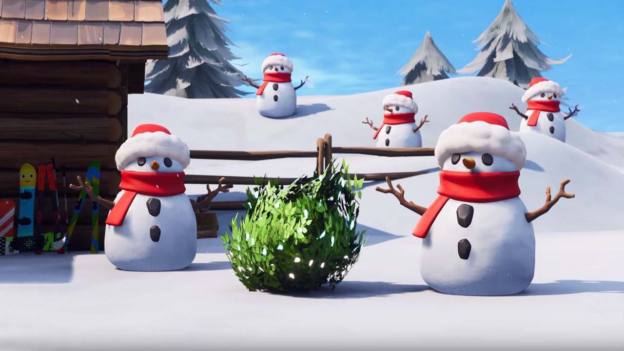 Fortnite update adds Sneaky Snowman