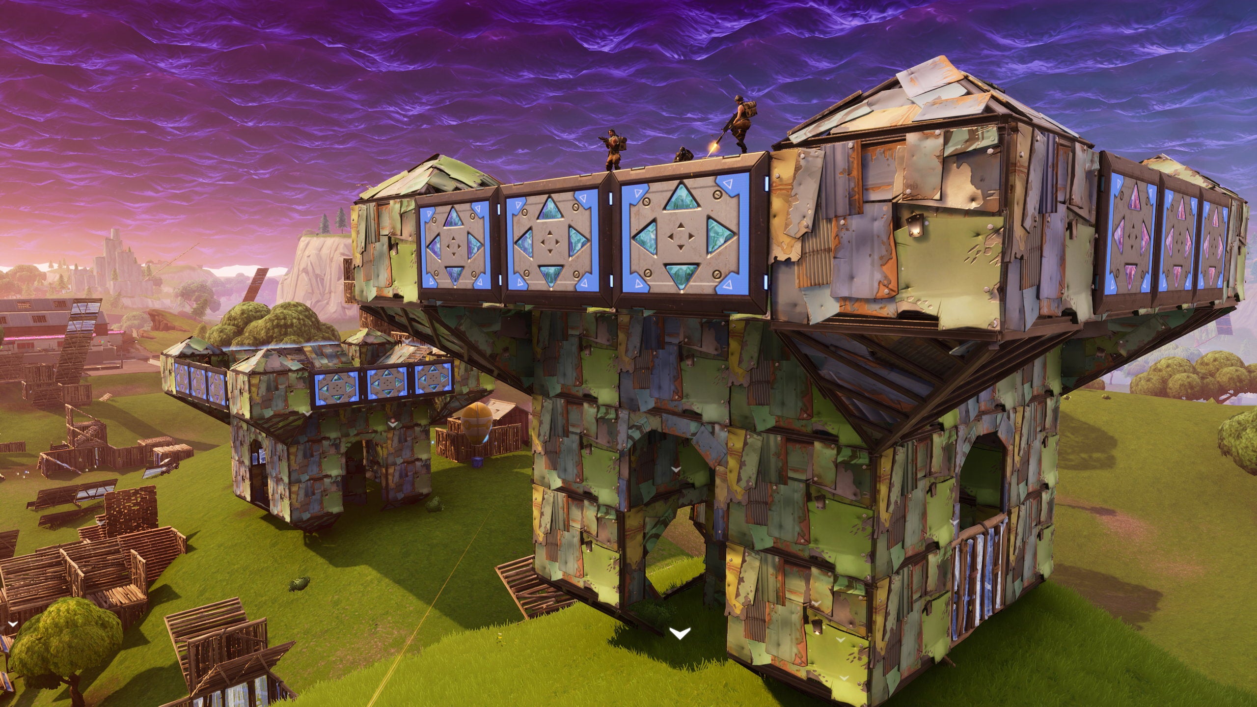 Fortnite Battle Royale adds Port-a-Fortress