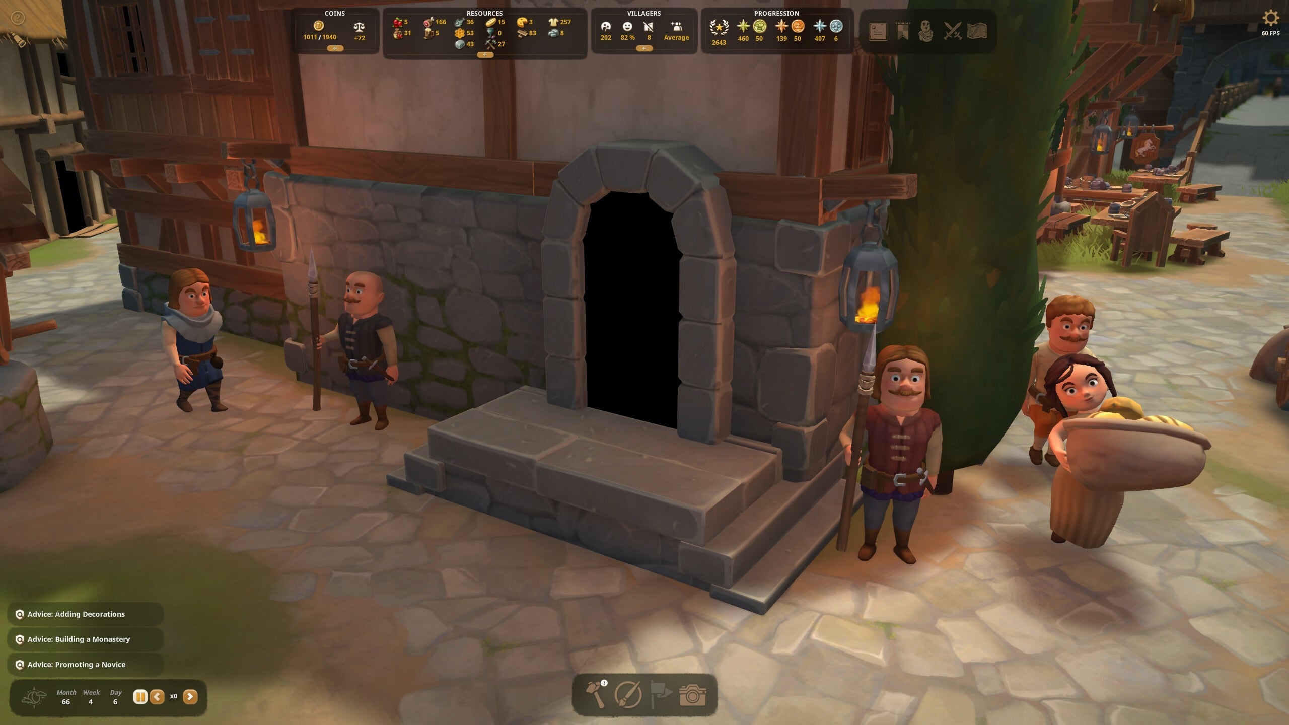 Foundation, the gridless medieval townbuilder, has hit 1.0 after five years of Early Access