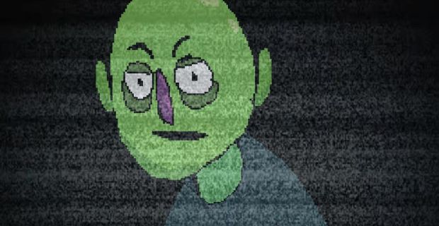 Free Loaders: Through a VHS player, darkly