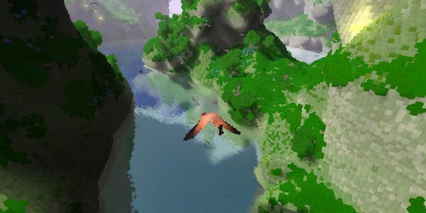 Fugl: 3 minutes of being a swoopy bird!