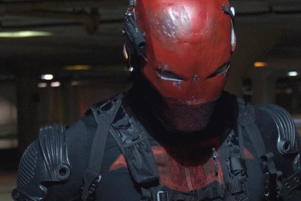GAME-exclusive Batman: Arkham Knight Red Hood DLC gameplay