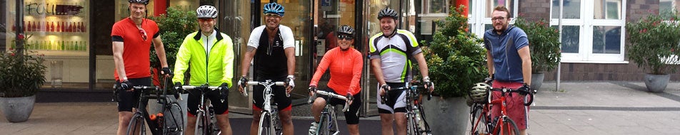 GamesAid cyclists complete third Brighton-Cologne charity ride
