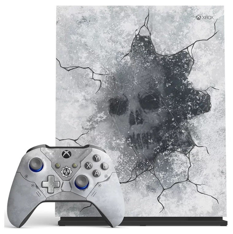 Take a look at the Gears 5 Xbox One X Limited Edition bundle
