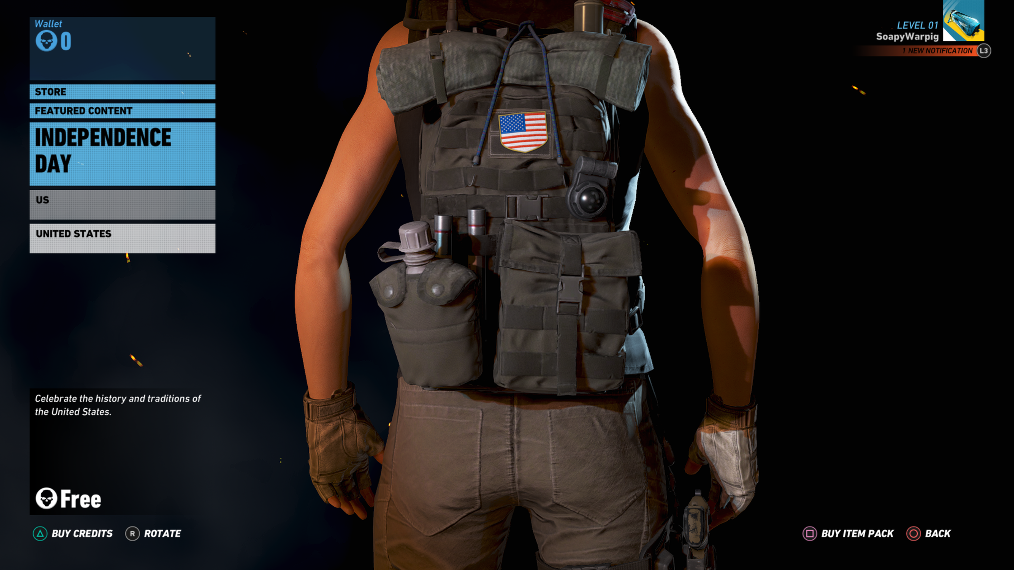 Ghost Recon Wildlands gets some free Independence Day cosmetics
