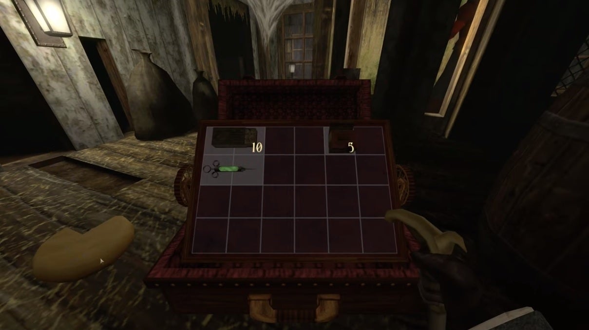 Gloomwood has a pretty cool inventory bag