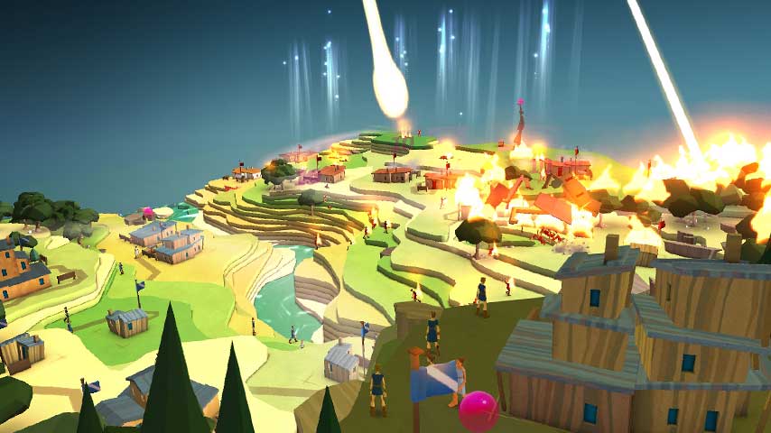 You could earn a portion of Godus's revenues by defeating the god of gods