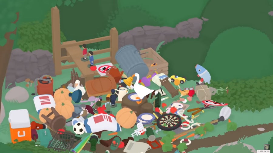 This is how long it takes to steal every item in Untitled Goose Game