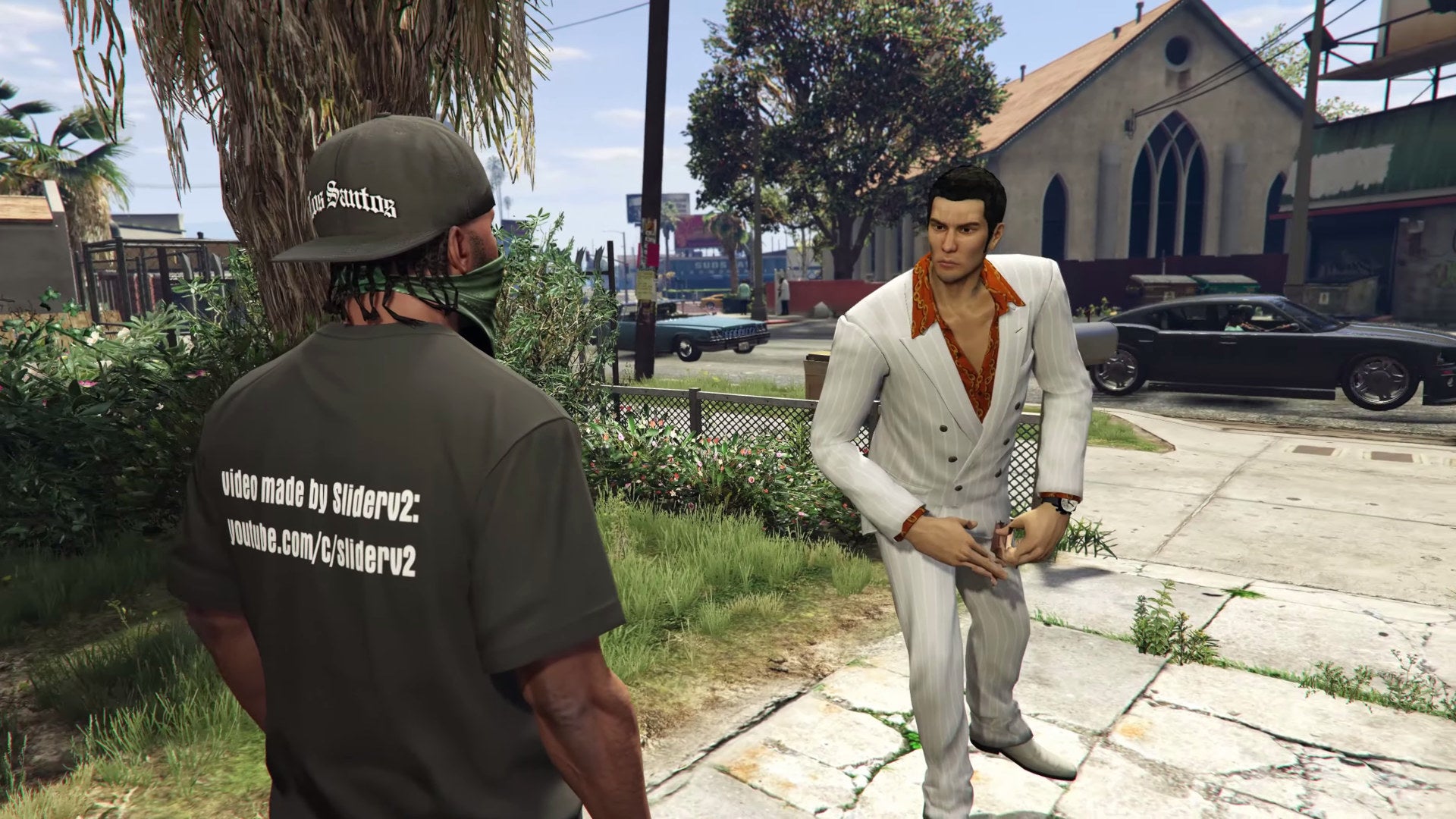 Kiryu roasting Franklin is a GTA meme at its sweetest