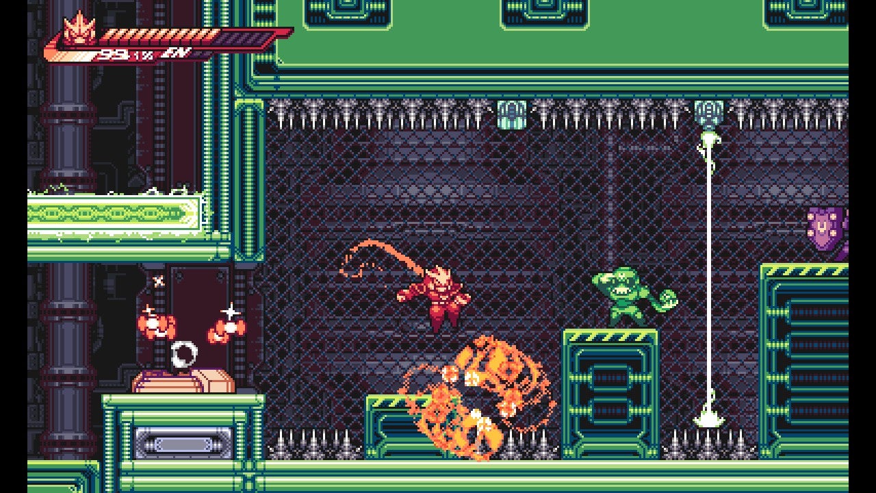 Gravity Circuit feels far fresher than any other retro platformer