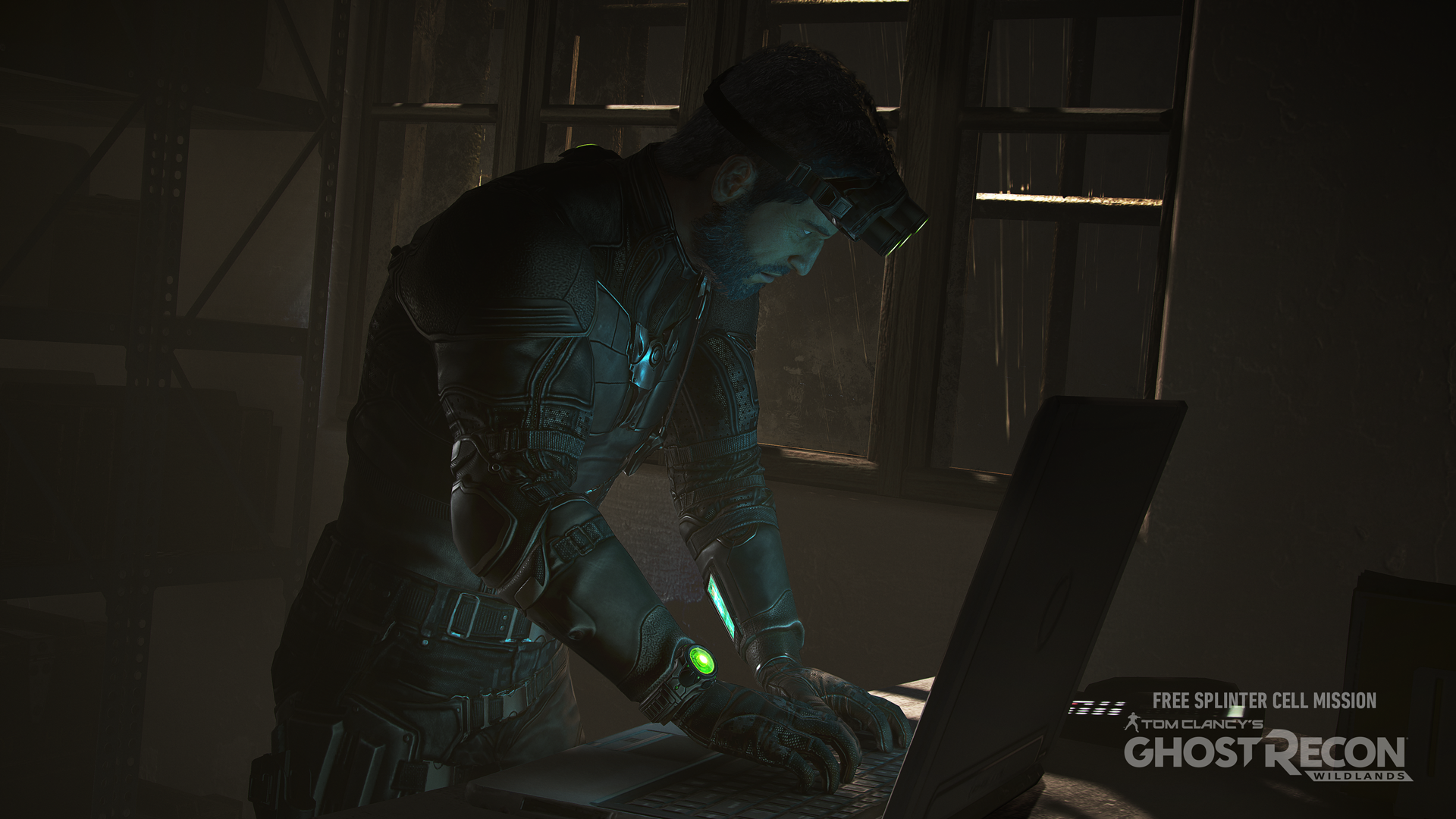 Sam Fisher is sneaking into Ghost Recon Wildlands today
