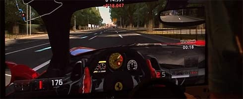 GT5 - high quality, off-screen Ferrari gameplay