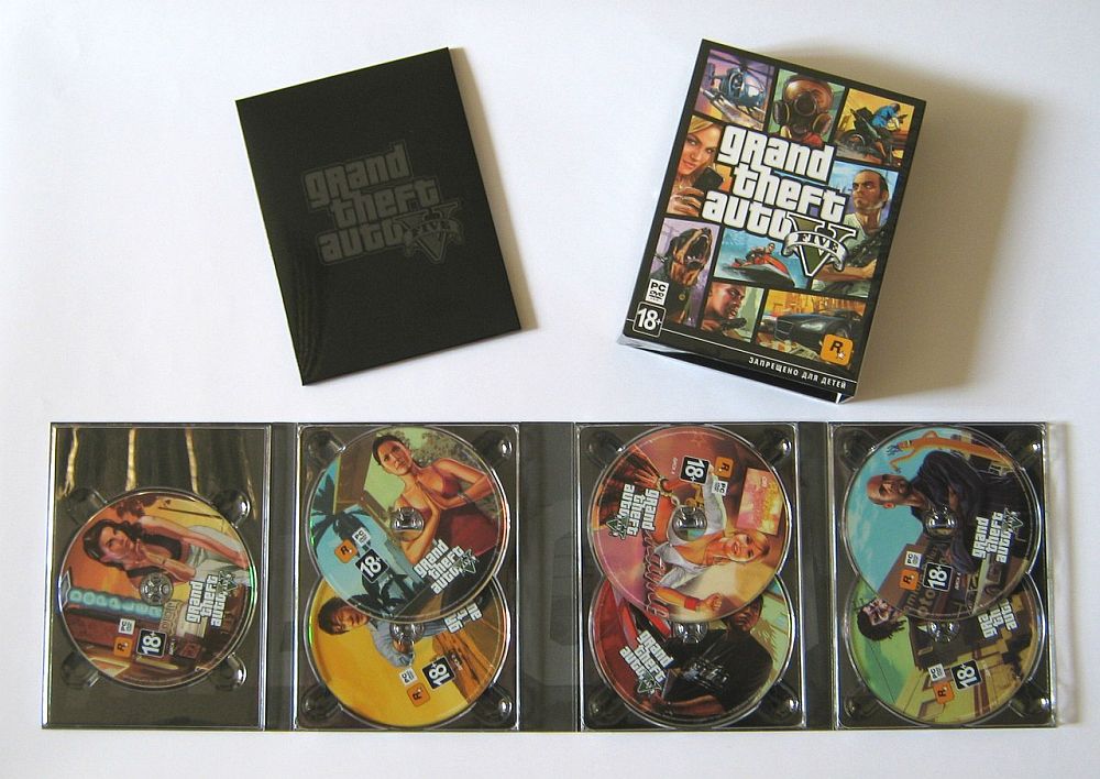 Looks like GTA 5 will span seven discs on PC if these images are legit