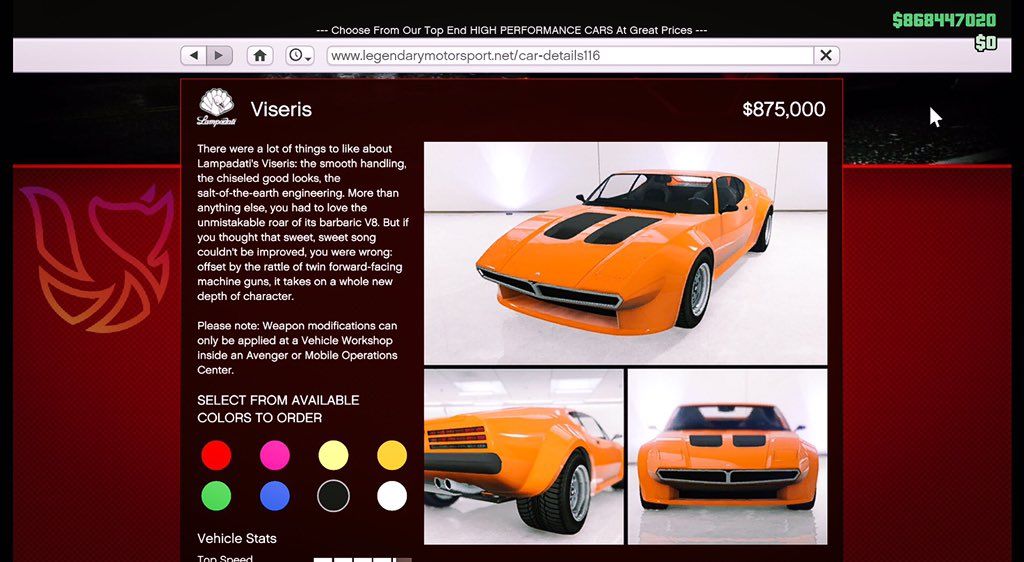 GTA Online has a new fastest car - and it's not going to break your bank