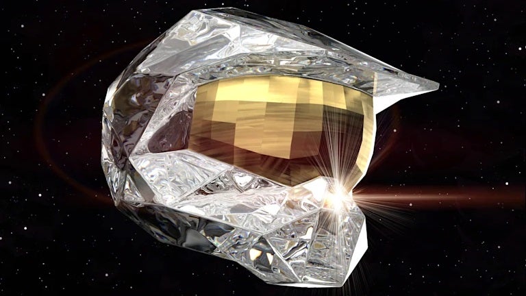 Who is this Halo-themed Swarovski crystal for?