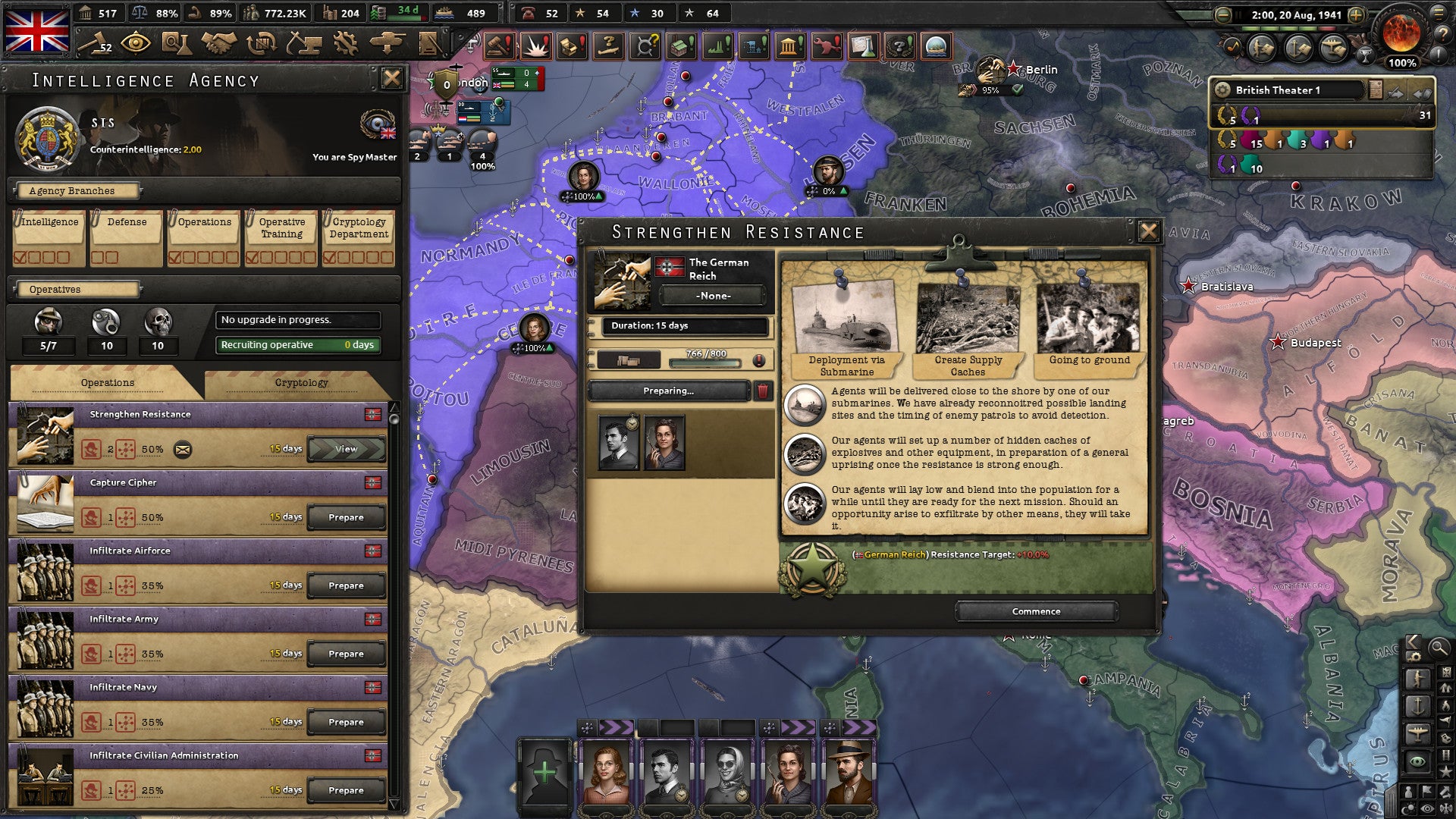 Hearts Of Iron IV: La Résistance expansion announced